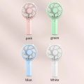 k-1 portable small fan Portable Usb Rechargeable Handheld Fan with Strong Airflow Low Noise 3 Speed Settings Battery Operated Pocket Fan for Travel Office Outdoor Use Travel Handheld Fan. 