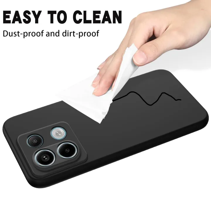 Xiaomi%20Redmi%20Note%2013%20Pro%205G/Poco%20X6%205G%20Silicone%20Matte%20Flexible%20Soft%20Phone%20Case-%20Black%20,%20Blue%20-%20Phone%20Back%20Cover%20-%20Image%205