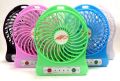 USB Portable LED Mini Fan Air Cooler 2400mAh Rechargeable Lithium Battery.