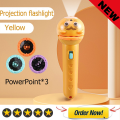Projector Light Toy for Kids Flashlight Story book Educational Light-up Toys Sleep Light Preschool Fairy Tale Projection Lamp gift. 