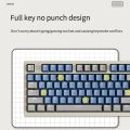 BOW Wireless Gaming Mechanical Keyboard Hot Swap RGB Bluetooth Keyboard Rechargeable Wired Keyboard With Multi-Function Knobs.