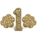 1Pcs 32 Inch Cheetah Leopard Print Digital Aluminum Film Balloon 1-9digital Balloon Kids Jungle Safari Birthday Party Decoration.