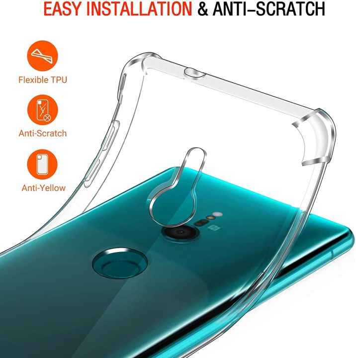 For%20Sony%20Xperia%20XZ3%20Back%20Cover%20Shockproof%20Transparent%20Soft%20TPU%20Silicone%20Protector%20Phone%20Case%20with%20Shock%20Absorption%20Bumper%20Corners%20-%20Image%206