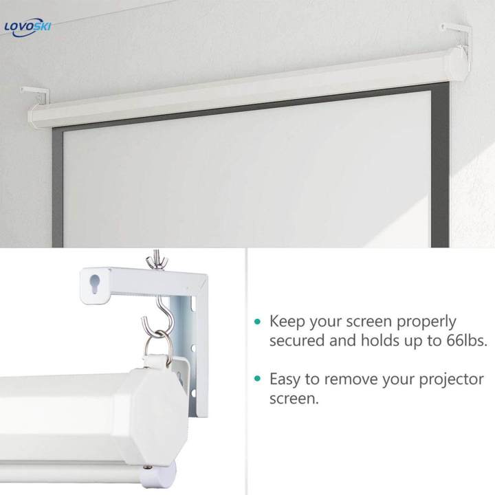 2x%20Curtain%20Wall%20Mount%20Bracket%20with%20Removable%20Hook%20Stand%20for%20Screen%20-%20Image%205