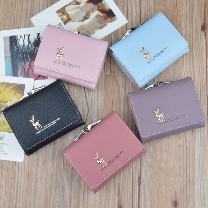 Cartoon%20Leather%20Women%20Wallets%20Pocket%20Ladies%20Purse%20Clutch%20Wallet%20Women%20Short%20Card%20Holder%20Cute%20Girls%20Deer%20Wallet%20Portfel%20-%20Image%206