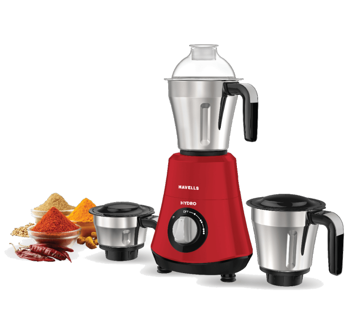 Havells%20Hydro%20Red%20750W%20Mixer%20Grinder%203%20jar%20-%20Image%202