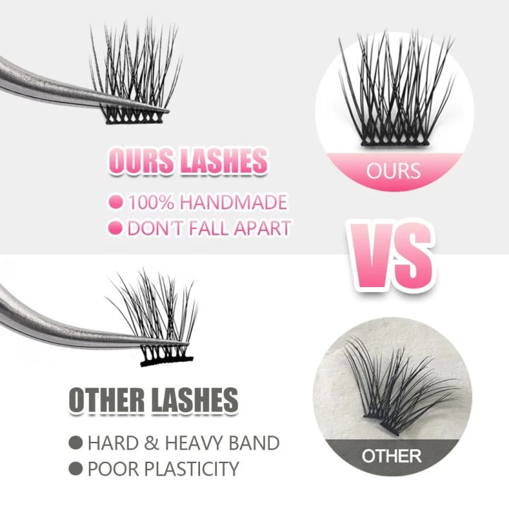 YUANZHIJIE%20Dramatic%20Eyelashes%20Bundles%20Soft%20Premium%20Mink%20Individual%20DIY%20Clusters%20Lashes%20Segmented%20Eyelash%20Extensions%20Makeup%20-%20Image%204