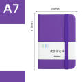 96 sheets Mini portable notebook Smooth Writing Multiple Colors A7 Small notebook for notes High beauty small notebook for Office/School/Home Student Hand ledger.