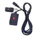 2 PCS 90-240VAC 2 In 1 Wireless Remote Control 3 Pins XLR For Smoke Machine DJ Stage Lighting Effect Atmosphere. 