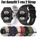 Sport Strap For Amazfit T-rex 2 Band Replacement Original Silicone bracelet for Amazfit T-rex 2 Smart Watch Correa Belt.