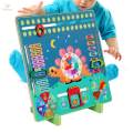 Wooden Learning Calendar Weather Season Time Cognitive Puzzles Learning Educational Toy for Girls. 