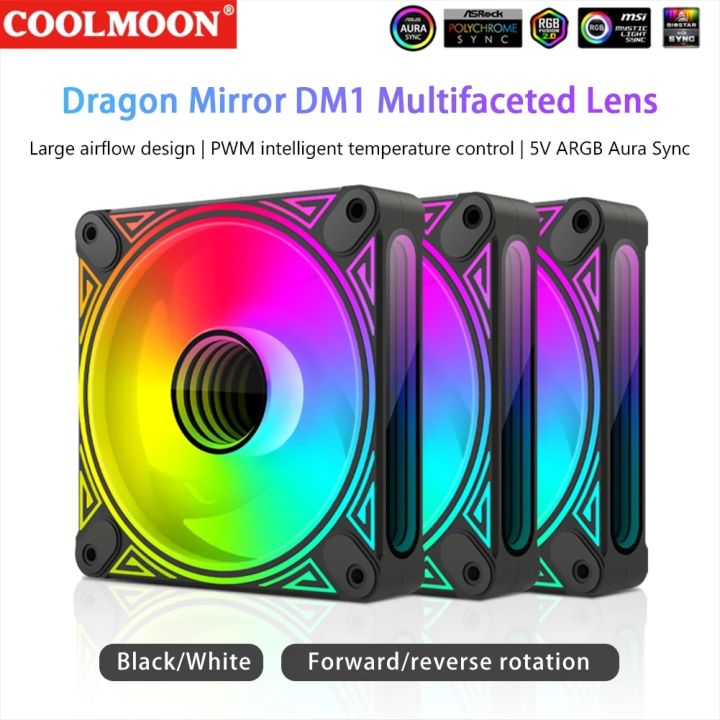 6-1PCS%20COOLMOON%20Computer%20Case%20120mm%20Fan%20PWM%204PIN%205V%203PIN%20ARGB%20Cooling%20Fan%20Radiator%20Cooler%2012cm%20Ventilador%20Adjust%20Speed%20Aura%20Sync%20-%20Image%205