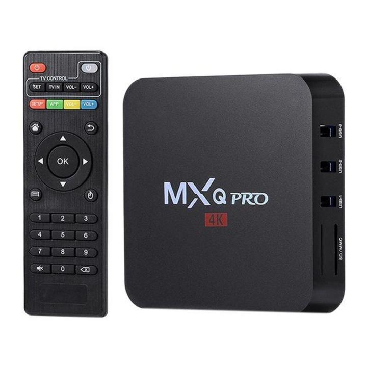 4K Smart TV Box - Black - Tv Box