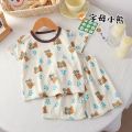 2-5 Yrs Little Bitty Toddler Boys Designer Clothes Kids Summer Dress 2024 T-Shirt Shorts 2 Piece Clothing Set.