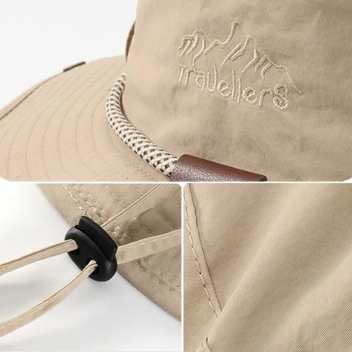 Men%20Bucket%20Hat%20Letter%20Embroidery%20Leather%20Label%20Cowboy%20Hat%20Waterproof%20Outdoor%20Hiking%20Fishing%20Cap%20Light%208cm%20Brim%20Anti-UV%20Sun%20Hat%20-%20Image%206