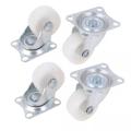 1 Set (4 Pis) 1 Inch Universal Swivel Caster Wheels For Furniture Chair Table Rotating Wheel. 