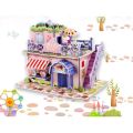 3D DIY Puzzle Jigsaw Baby Toy Kid Early Learning Castle Construction Pattern. 