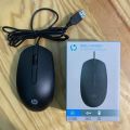 HP-M10 Wired USB Mouse with 3 Buttons High Definition 1000DPI Optical Tracking and Ambidextrous Design.