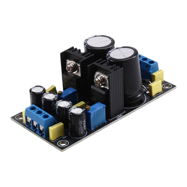 Adjustable AC to DC Supply Voltage Regulator Filter LM317 LM337 ...