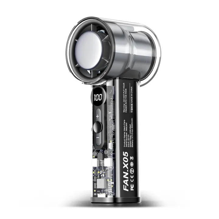 MECH%20FANS%20X05%20Rechargeable%20Handheld%20Mini%20Fan%20%7C%203000mAh%20Portable%20Mini%20Cooling%20Fan%20with%20Digital%20Display%20-%20Image%2010