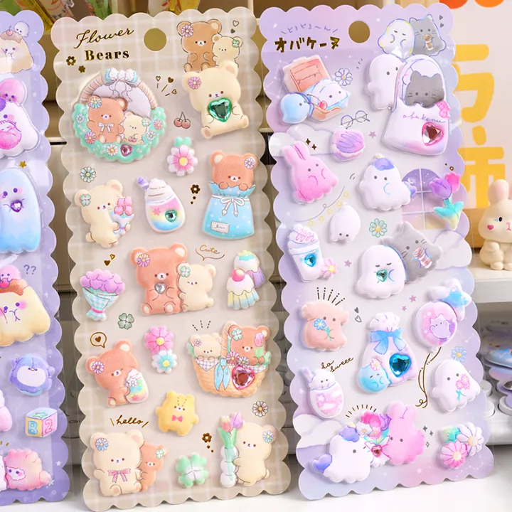 1%20pc%203D%20Kawaii%20Cartoon%20Puffy%20Stickers%20Adhesive%20Stickers%20DIY%20Diary%20Stationery%20Sticker%20Children%20Gift%20School%20Office%20Supplies%20-%20Image%203