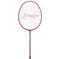 Li-Ning WINDLITE STEALTH Badminton Racquet (RED/ORANGE).