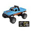 TRASPED 1/64 Off-Road Monster Truck 1/64 RC Monster Truck Remote Control Mini Climbing Car Alloy Model 2.4G Remote Control Electric Vehicle. 