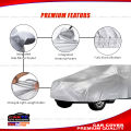 MITSUBISHI PAJERO/HIGH LANDER | TOYOTA PRADO / HILUX Waterproof Dustproof Lightweight Exterior Car Cover Car Body Cover  Silver Color CAR COVER. 