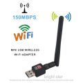 802.11N/G/B 150Mbps300mbps Mini USB Wifi Wireless Adapter Network Lan Card with Antenna.