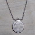 Allah Ayat Al Kursi Islam Muslim Pendant Necklace Ayatul Kursi Jewelry.