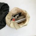 Women Padded Handbag Solid Color Quilted Puffer Shoulder Bag Large Capacity Soft Cloud Tote Bag Trendy Commuting Bags.