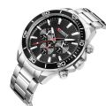 CURREN 8309 Brand Men Casual Fashion Wrist Watches Chronograph Watches Stainless Steel Band For Man Luxury Quartz. 