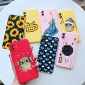 Phone Case For Samsung Galaxy A04 A04e M04 A0 4e M 04 Silicone Soft TPU Fashion Flower Girl Back Cover For Samsung A 04 e Fundas. 