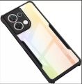 OPPO RENO 9 Protective Black Border Crystal Clear Xundd Mobile Back Case Cover. 