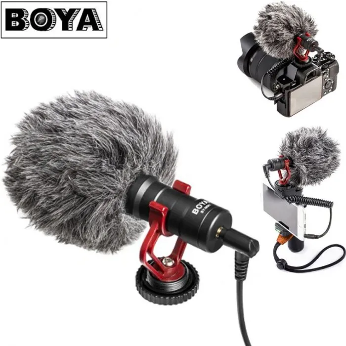 BOYA%20BY-MM1%20MM1%20Compact%20On-Camera%20Video%20Microphone%20-%20Black%20-%20Image%203