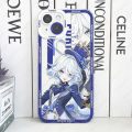 Genshin Impact Furina Charlotte Neuvillette Wriothesley Phone Case For Infinix Smart 8 7 5 6 Plus Tecno Spark GO 2024 Zero 5G 2023 Hot 20 20S 20I 10S 10 9 Play 11 12 Pro Itel S23 Cover Angel Eyes Soft Clear Case Transparent Lens Protection. 