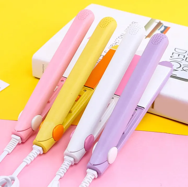 Mini%20Hair%20Straightener%20Multicolor%20Flat%20Iron%20Curler%20Ceramic%20Tourmaline%20Plate%20Easy%20Use%20And%20Carry%20Pocket%20Curling%20Styling%20Tool%20-%20Image%204