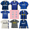 Inter ilan retro jersey, home and away long short eeed football jersey manufacturer direct sales and distribution.