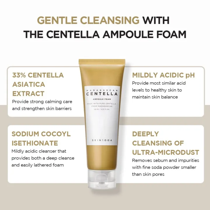 SKIN1004%20Centella%20Ampoule%20Foam%20%E2%80%93%20Calming%20Daily%20Cleanser%20125ml%20-%20Image%202