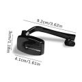 Portable Glasses Rear View 360 Rearview Bike Bicycle Cycling Riding Glasses High-definition Ultralight Glasses Bracket Rearview Mirror Portable Adjustment Helmet Rearview Mirror Helmet Rearview. 