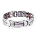 Rainso Fashion Jewelry Healing FIR Magnetic Titanium Bio Energy Bracelet For Men Blood Pressure Accessory Women Bracelets Gifts.