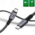 USB4 Type C to Type C Cable Thunderbolt 3/4 5K@60Hz 40Gbps Data Transfer 100W 5A Fast Charging Cable for Macbook Pro Samsung. 