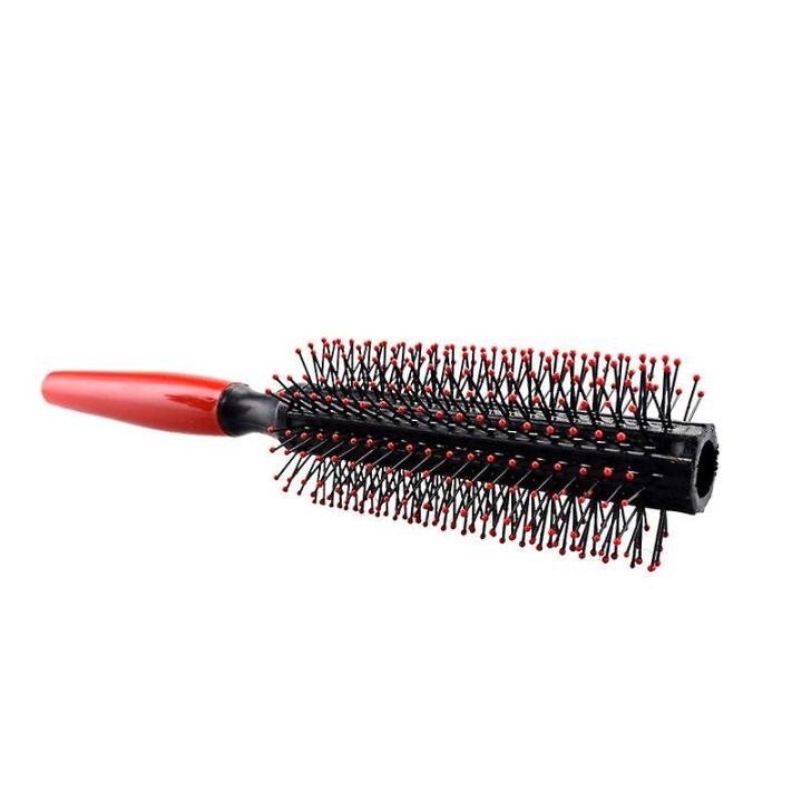 Round%20Brush%20Curly%20Hair%20Roller%20Brush%20Comb%20-%201%20Pc%20Red%20-%20Image%204