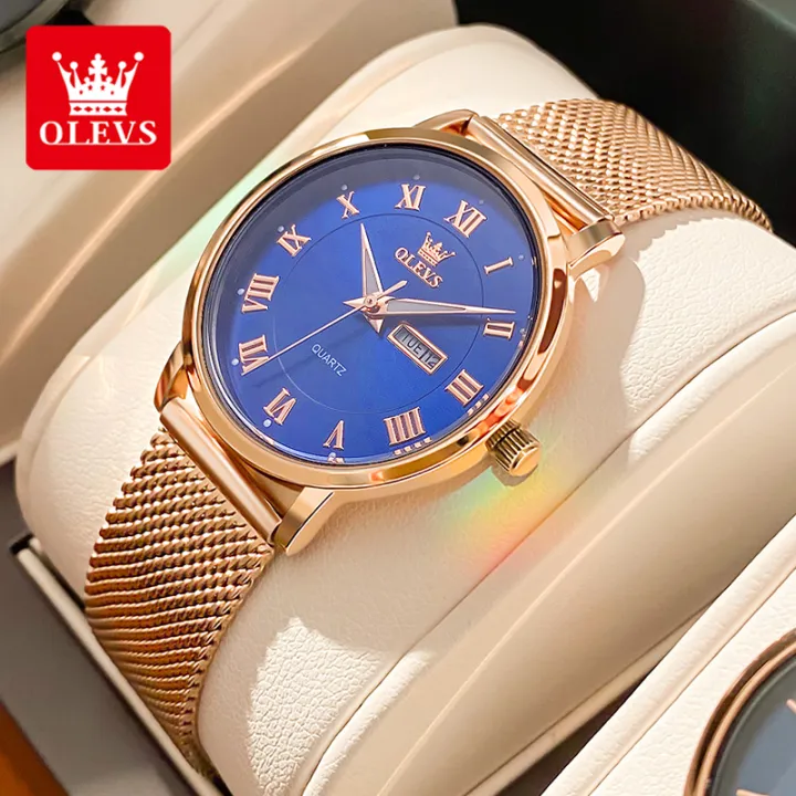 OLEVS%202920%20Women's%20Watch%20Top%20Quality%20Stainless%20Steel%20Waterproof%20Double%20Calendar%20Quartz%20Watch%20Classic%20Fashion%20Luxury%20Women%20Watch%20-%20Image%207