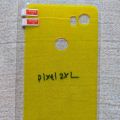 Google Pixel 2XL Crystal Clear Back Skin (Gel Poly not Glass) 3D Real Glossy Finish Screen Guard Sticker.
