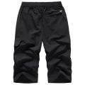Men's Summer Quick Dry 3/4 Pants Lightweight Capri Shorts Hiking Fishing Travel Casual Cargo Shorts Pants Men Gym Shorts 7XL 8XL. 