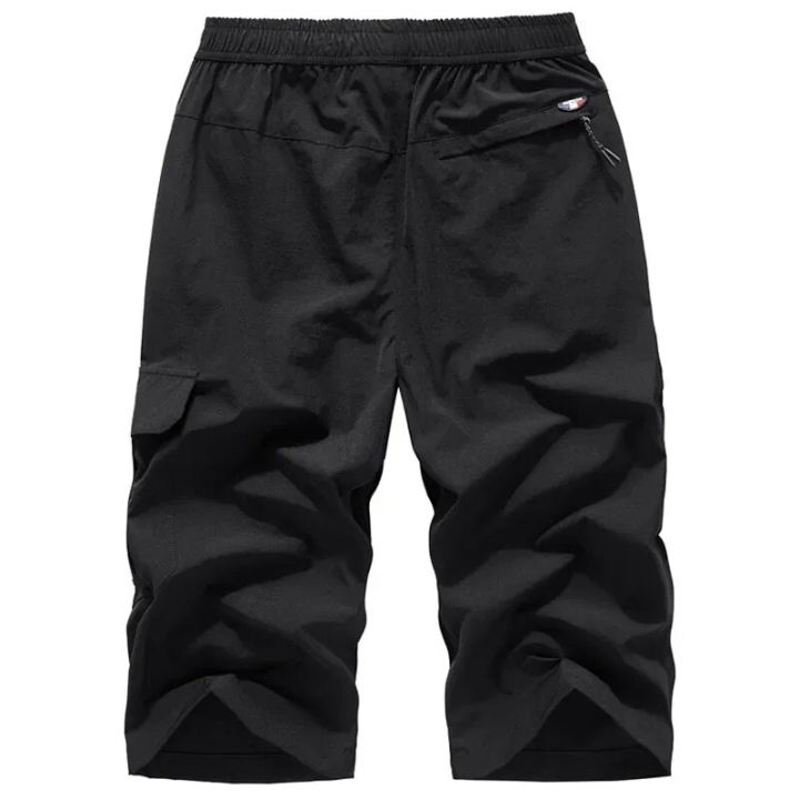 Men's%20Summer%20Quick%20Dry%203/4%20Pants%20Lightweight%20Capri%20Shorts%20Hiking%20Fishing%20Travel%20Casual%20Cargo%20Shorts%20Pants%20Men%20Gym%20Shorts%207XL%208XL%20-%20Image%204