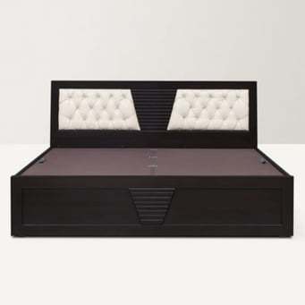 MDF Laqure  Polish Foam King Size Bed