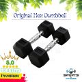 5kg hex dumbbells - 2 pis Total 10 KG - Sports & Fitness. 