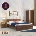 Andormahal Incomparable Bedroom Set Made of MDF(6/7 ft Bed, Almirah, 1 Side Table).